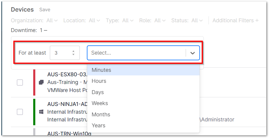 device grid_addtl filter_downtime_configure.png